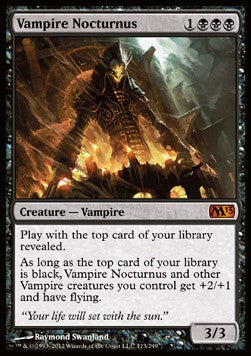 Vampire Nocturnus - Magic 2013 (Mythic) [M13-113]