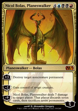 Nicol Bolas, Planeswalker - Magic 2013 (Mythic) [M13-199]