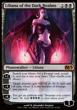 Liliana of the Dark Realms - Magic 2013 (Mythic) [M13-97]