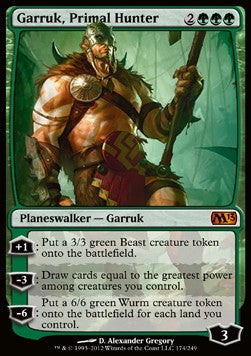 Garruk, Primal Hunter - Magic 2013 (Mythic) [M13-174]