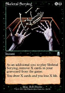 Skeletal Scrying - Odyssey (Uncommon) [ODY-161]