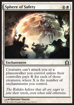 Sphere of Safety - Return to Ravnica (Uncommon) [RTR-24]