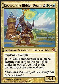 Roon of the Hidden Realm (V.1)⁣ - Commander 2013⁣ (Mythic)⁣ [206]