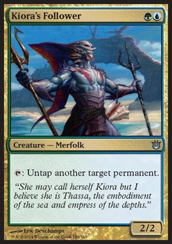 Kiora's Follower⁣ - Born of the Gods⁣ (Uncommon)⁣ [150]