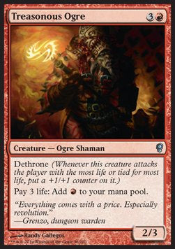 Treasonous Ogre - Conspiracy (Uncommon) [CNS-36]