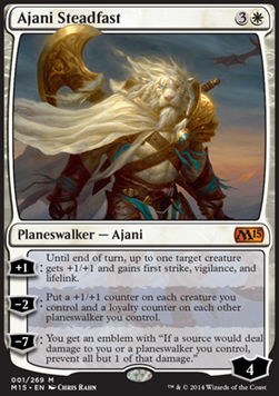 Ajani Steadfast - Magic 2015 (Mythic) [M15-1]