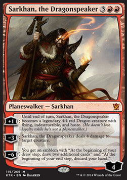 Sarkhan, the Dragonspeaker - Khans of Tarkir (Mythic) [KTK-119]