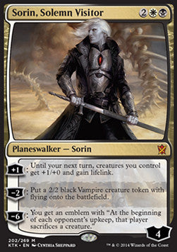 Sorin, Solemn Visitor - Khans of Tarkir (Mythic) [KTK-202]