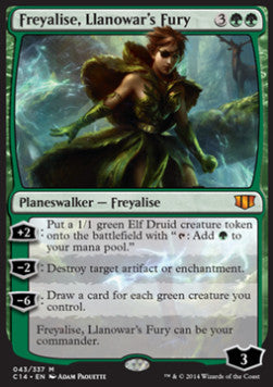 Freyalise, Llanowar's Fury (V.1)