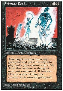 Animate Dead - Fourth Edition: Alternate (Uncommon)