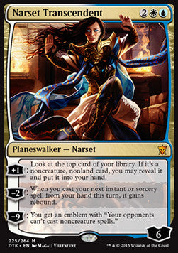 Narset Transcendent - Dragons of Tarkir (Mythic) [DTK-225]