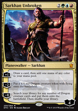 Sarkhan Unbroken - Dragons of Tarkir (Mythic) [DTK-230]