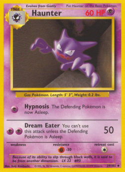 Haunter - Base Set (Uncommon) [BS-29]