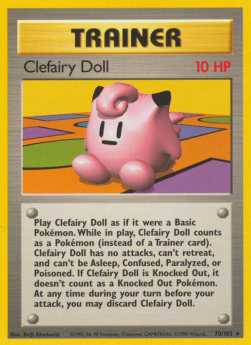 Clefairy Doll - Base Set (Rare) [BS-70]