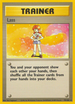 Lass - Base Set (Rare) [BS-75]