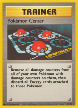 Pokémon Center - Base Set (Uncommon) [BS-85]