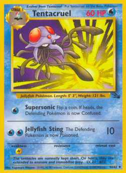 Tentacruel - Fossil (Uncommon) [FO-44]