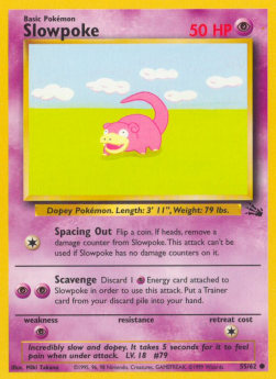 Slowpoke - Fossil (Common) [FO-55]