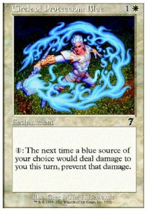 Circle of Protection: Blue - Seventh Edition (Common) [7ED-7]
