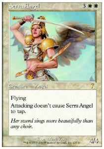 Serra Angel - Seventh Edition (Rare) [7ED-42]