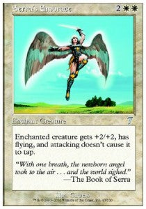 Serra's Embrace - Seventh Edition (Uncommon) [7ED-43]