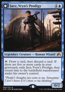Jace, Vryn's Prodigy // Jace, Telepath Unbound - Magic Origins (Mythic) [ORI-60]