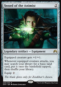 Sword of the Animist - Magic Origins (Rare) [ORI-240]