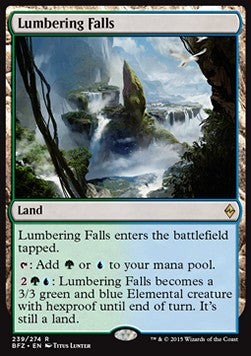Lumbering Falls - Battle for Zendikar (Rare) [BFZ-239]