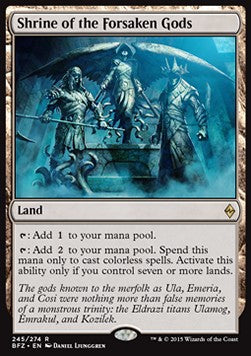 Shrine of the Forsaken Gods - Battle for Zendikar (Rare) [BFZ-245]