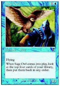 Sage Owl - Seventh Edition (Common) [7ED-96]