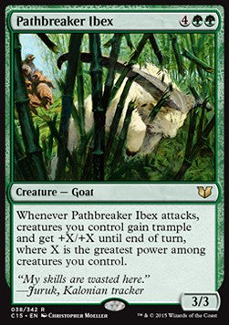 Pathbreaker Ibex - Commander 2015 (Rare) [C15-38]