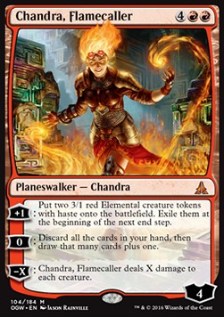 Chandra, Flamecaller - Oath of the Gatewatch (Mythic) [OGW-104]