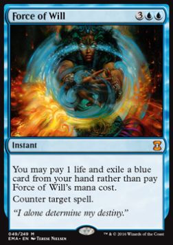 Force of Will - Eternal Masters (Mythic) [EMA-49]