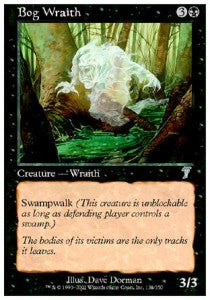 Bog Wraith - Seventh Edition (Uncommon) [7ED-123]