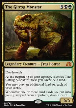 The Gitrog Monster - Shadows over Innistrad (Mythic) [SOI-245]