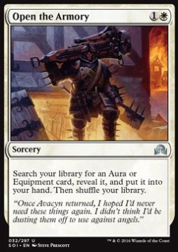 Open the Armory⁣ - Shadows over Innistrad⁣ (Uncommon)⁣ [32]
