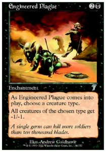 Engineered Plague - Seventh Edition (Uncommon) [7ED-133]