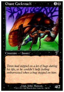 Giant Cockroach - Seventh Edition (Common) [7ED-138]
