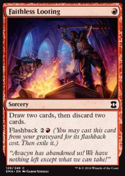 Faithless Looting - Eternal Masters (Common) [EMA-128]