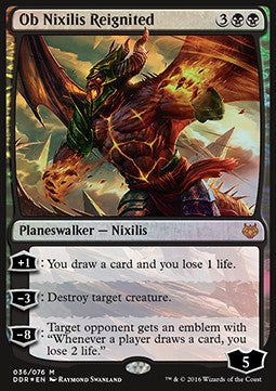 Ob Nixilis Reignited - Duel Decks: Nissa vs. Ob Nixilis (Mythic) [DDR-36]