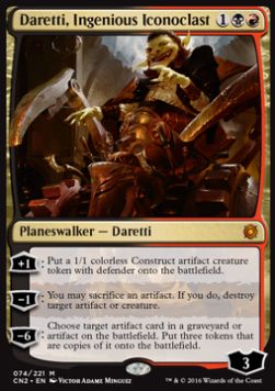 Daretti, Ingenious Iconoclast - Conspiracy: Take the Crown (Mythic) [CN2-74]