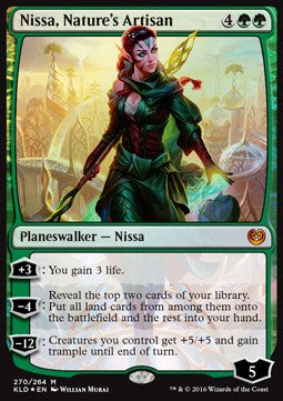 Nissa, Nature's Artisan - Kaladesh (Mythic) [KLD-270]