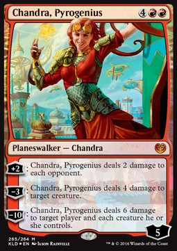 Chandra, Pyrogenius - Kaladesh (Mythic) [KLD-265]