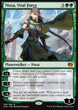Nissa, Vital Force - Kaladesh (Mythic) [KLD-163]