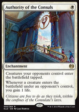 Authority of the Consuls - Kaladesh (Rare) [KLD-5]