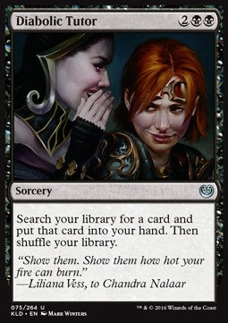 Diabolic Tutor - Kaladesh (Uncommon) [KLD-75]