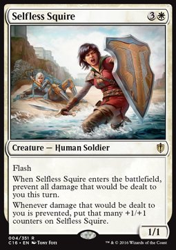 Selfless Squire - Commander 2016 (Rare) [C16-4]