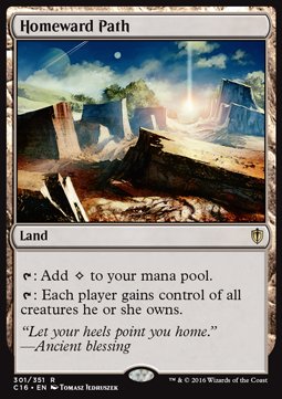 Homeward Path - Commander 2016 (Rare) [C16-301]