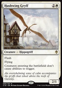 Hushwing Gryff - Commander 2016 (Rare) [C16-68]