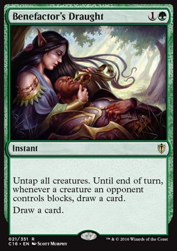Benefactor's Draught - Commander 2016 (Rare) [C16-21]
